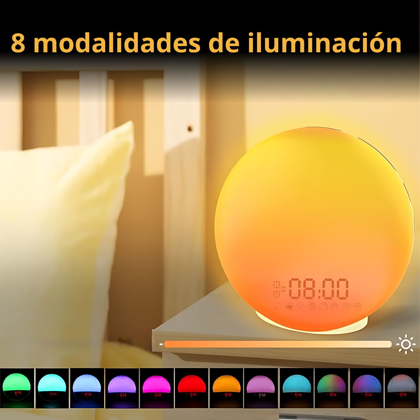 Despertador Solar